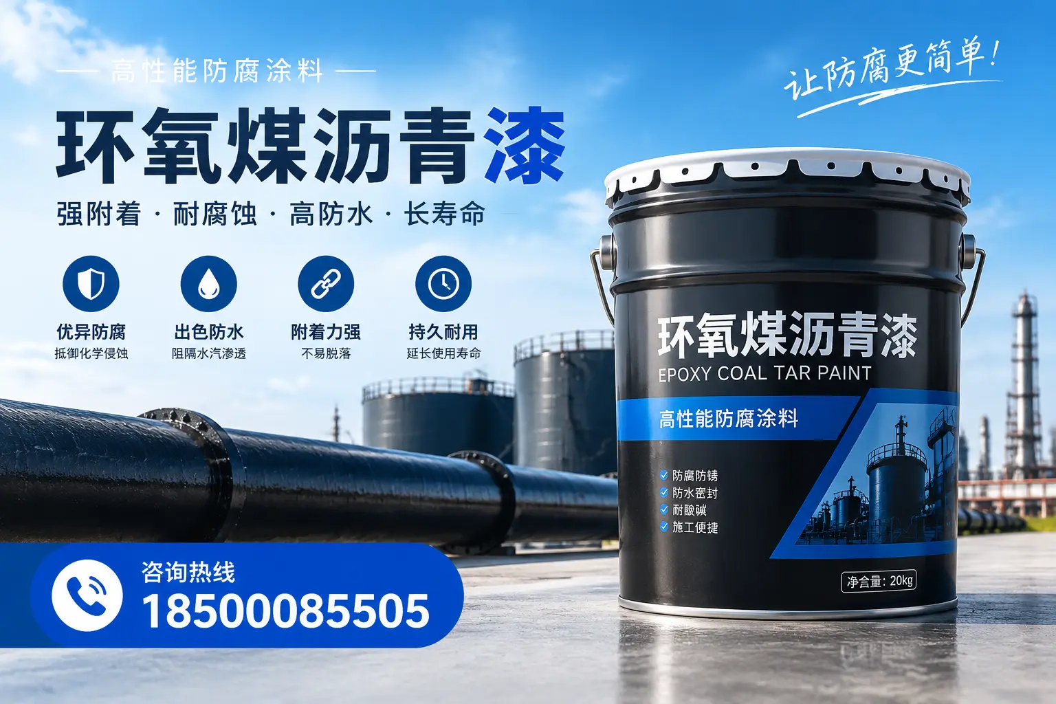 如何选择合适的环氧煤沥青漆?菏泽用户必看技巧