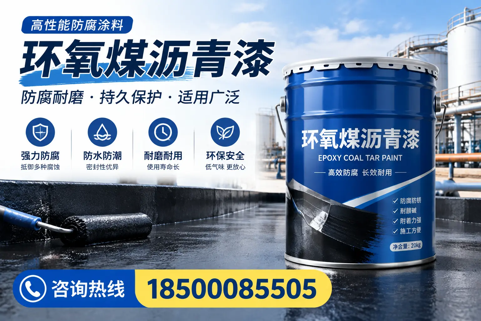 环氧煤沥青漆与传统涂料的对比,哪种更适合菏泽?